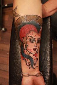 Image result for Punk Tattoo Drawings