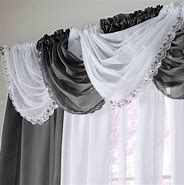 Image result for Fancy Curtains with Swags Images