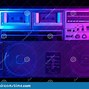 Image result for 80s Boombox Blue Background