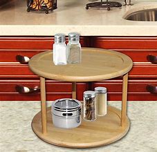 Image result for 2 Tier Lazy Susan
