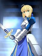 Image result for Saber Invisible Sword Fate Stay Night
