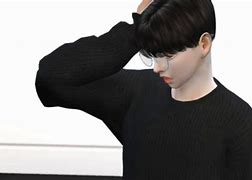 Image result for Sims 4 Korean Hair CC Male