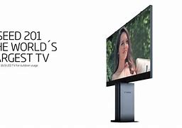 Image result for Widest TV in the World