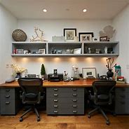 Image result for Small Two-Person Home Office