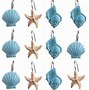 Image result for Beach Shower Curtain Hooks