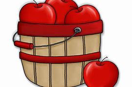 Image result for Apples in Basket Clip Art