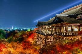 Image result for Kyoto Tower in Autumn