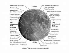 Image result for Moon Seas Map