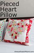 Image result for Heart Pillow Pattern with Ruffles