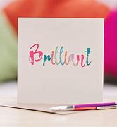 Image result for Brilliant Card