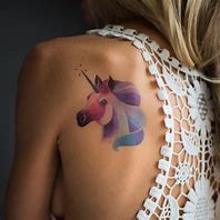 Image result for Unicorn with Wings Tattoo Designs