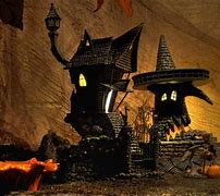 Image result for Nightmare Before Christmas Buildings
