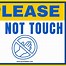 Image result for Do Not Touch Face Sign