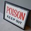 Image result for Vintage Poison Apple Sign
