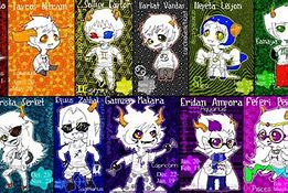 Image result for Homestuck Trolls Zodiac