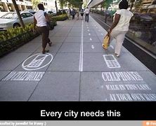 Image result for Cityy with No Sidewalks Meme