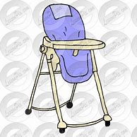 Image result for High Chair Clip Art