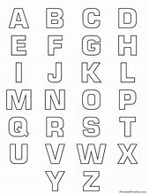 Image result for Alphabet Clip Art Outline