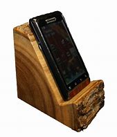 Image result for Wood Cell Phone Holder