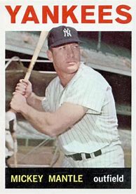 Image result for Mickey Mantle Baseball Cards