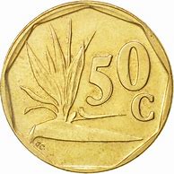 Image result for South African 50 Cent Coin