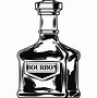 Image result for Booze Bottle Clip Art Black and White