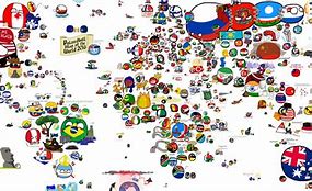 Image result for Polandball World Map