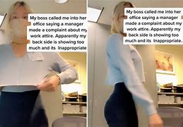 Image result for Inappropriate Work Clothes Meme