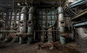 Image result for Steampunk Abandoned Factory