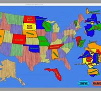 Image result for United States Map Puzzle Connect Online