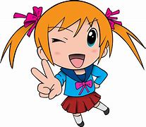 Image result for Chibi Anime Girl PNG
