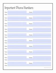 Image result for Phone Number Template iPhone