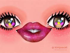Image result for Eye Lip Eye Emoji