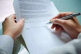 Image result for Signed Contract Document