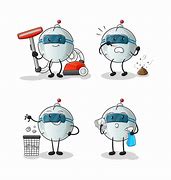 Image result for Cleaning Robot Character Design