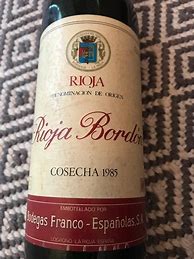 Image result for Franco Espanolas Rioja Cosecha Especial Bordon