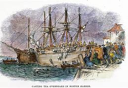 Image result for Boston Tea Party 1773