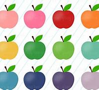 Image result for Pink and Green Apple Clip Art