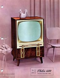 Image result for Early 50s TV Set Phillips