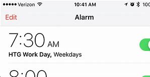 Image result for iOS 9 Alarm