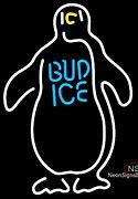 Image result for Budweiser Penguin Neon Sign