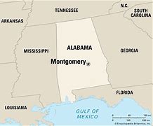 Image result for Montgomery Alabama Map