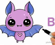 Image result for A Drawing Picture for a Cute Bat
