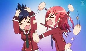 Image result for 2 Anime Girls Fighting