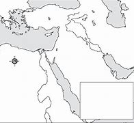 Image result for Map of Middle East No Borders