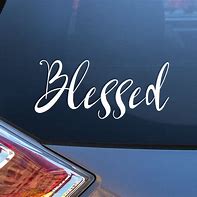 Image result for Blessed Decal