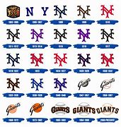 Image result for Giants Logo Evolution