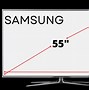 Image result for 55 INC. TV Dimension Samsung