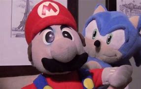 Image result for Sonic and Mario Plush Toys