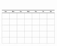 Image result for Free Word Blank 30-Day Calendar